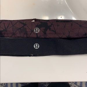 Lululemon headbands skinny!